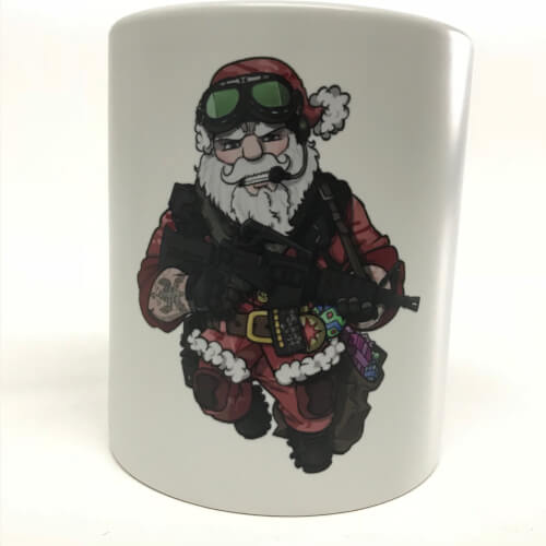 Tactical Santa Claus  - Kaffeetasse