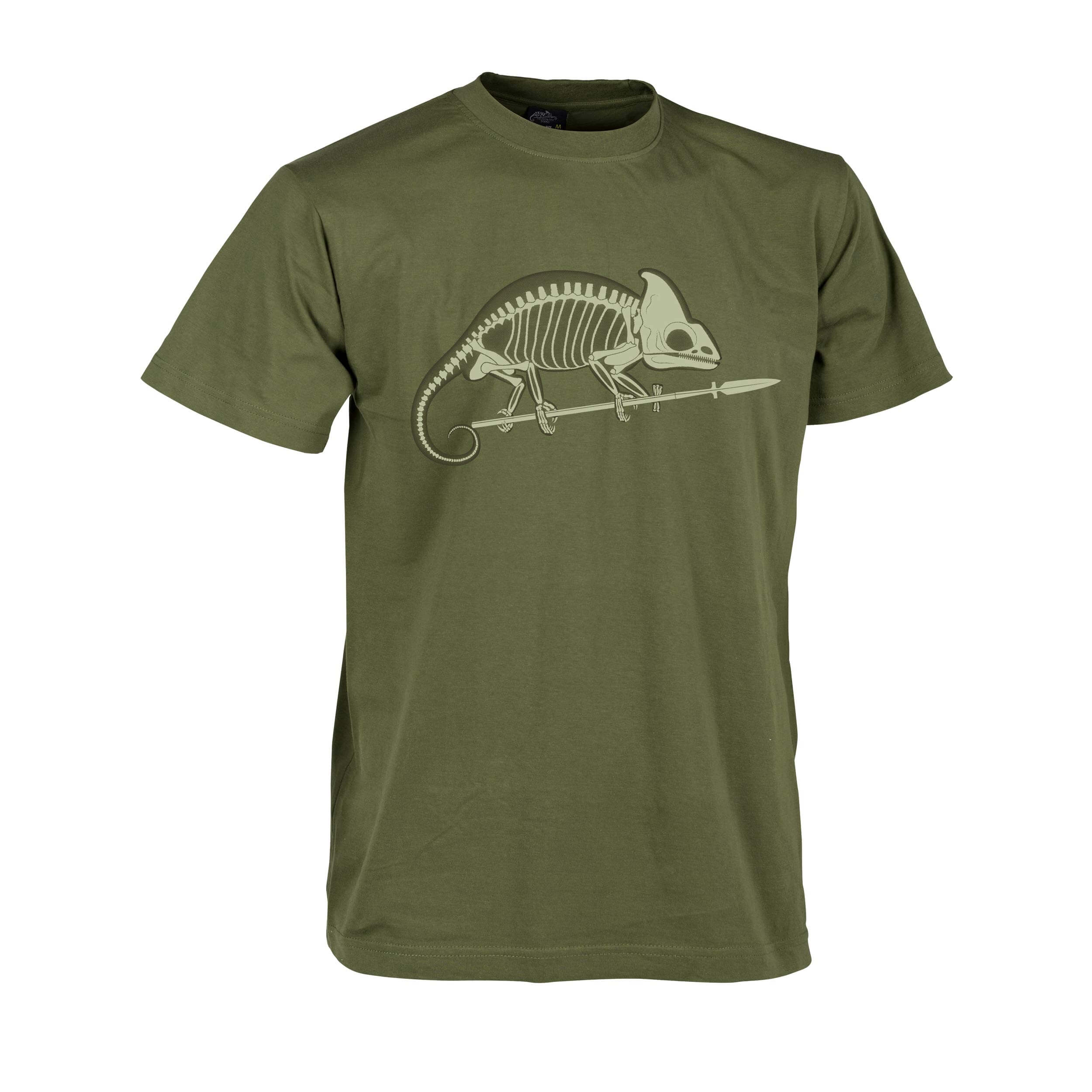 Helikon-Tex T-Shirt Chameleon Skeleton U.S. Green