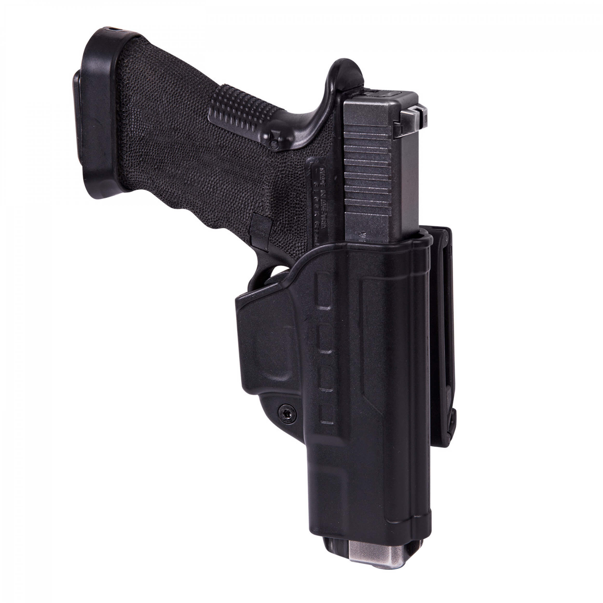 Helikon-Tex Fast Draw Holster für Glock 17 mit Gürtelclip - Military Grade Polymer - Schwarz