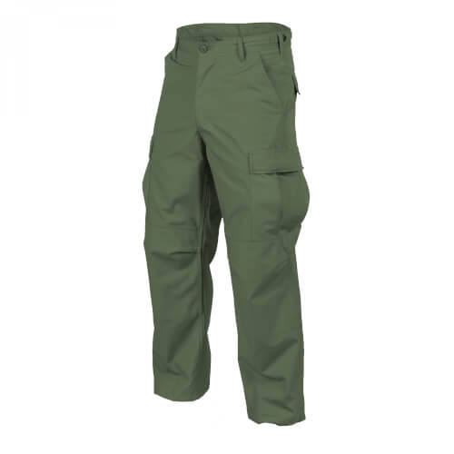Helikon-Tex BDU Trousers - PolyCotton Ripstop - Olive Green 