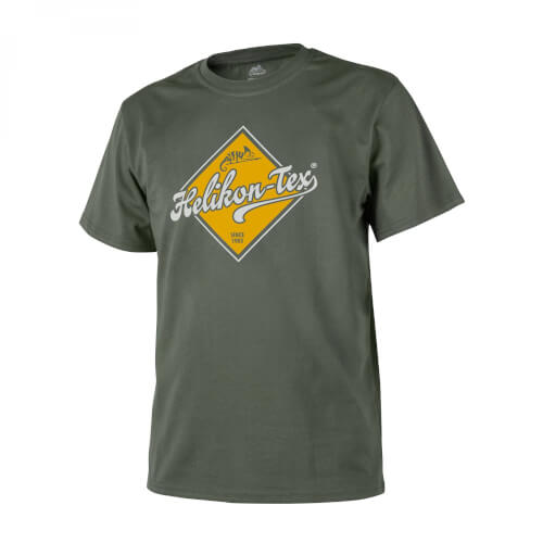 T-Shirt (Helikon-Tex Road Sign) -Cotton- Olive Green