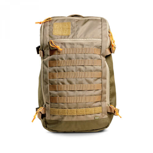 5.11 Tactical Rapid Quad Zip Pack 27L Backpack - SANDSTONE