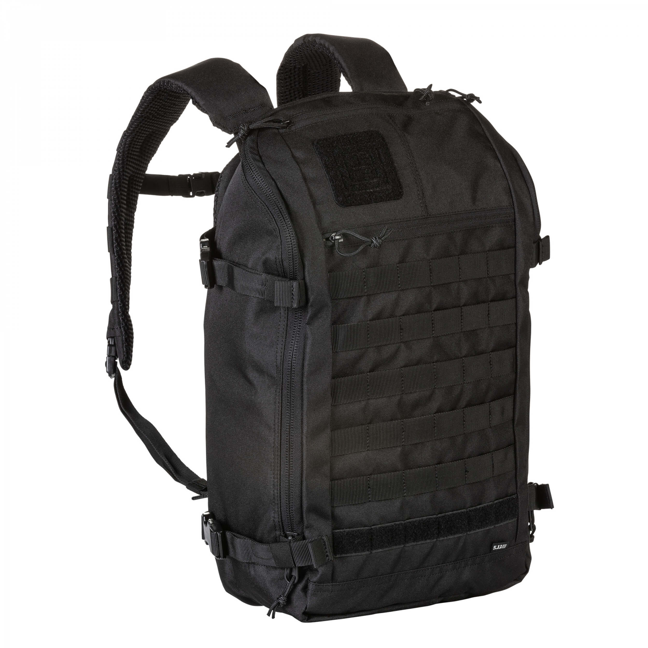 5.11 Tactical Rapid Quad Zip Pack 27L Backpack TRUE BLACK (264) (gb)