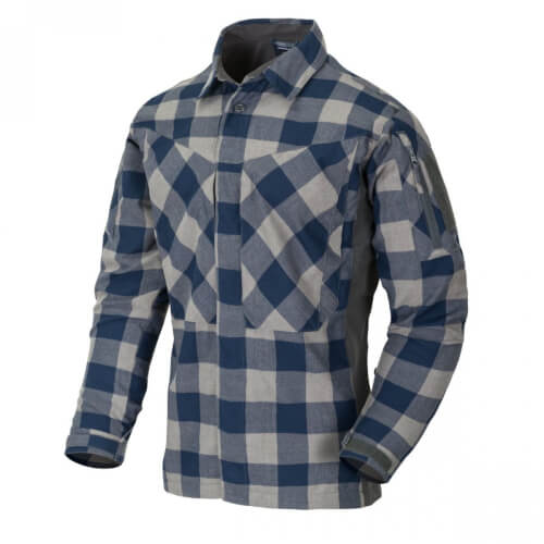 Helikon-Tex MBDU Flannel Shirt Hemd - Slate Blue