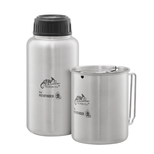 Helikon-Tex PATHFINDER 32 oz Edelstahl Wasserflasche mit Nesting Cup Set
